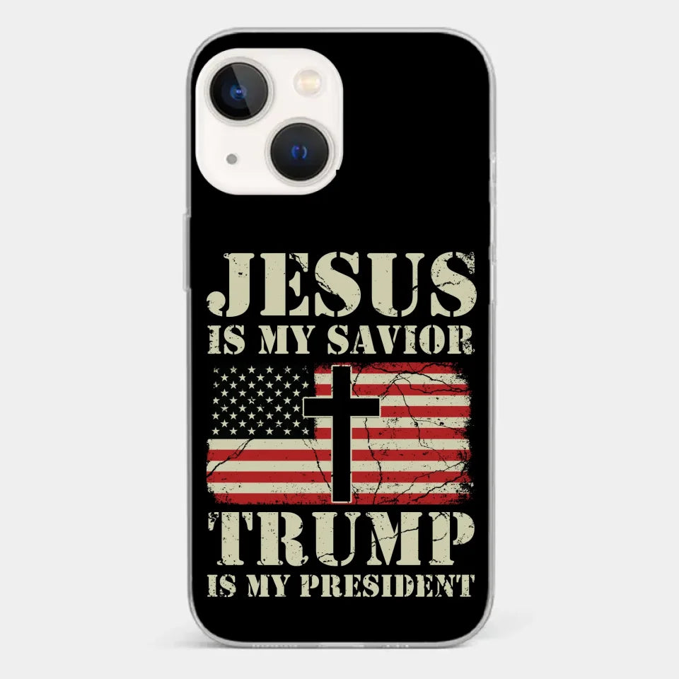 No.45 Is My President - US Election Clear Phone Case