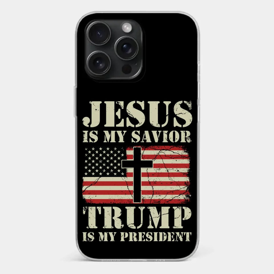 No.45 Is My President - US Election Clear Phone Case