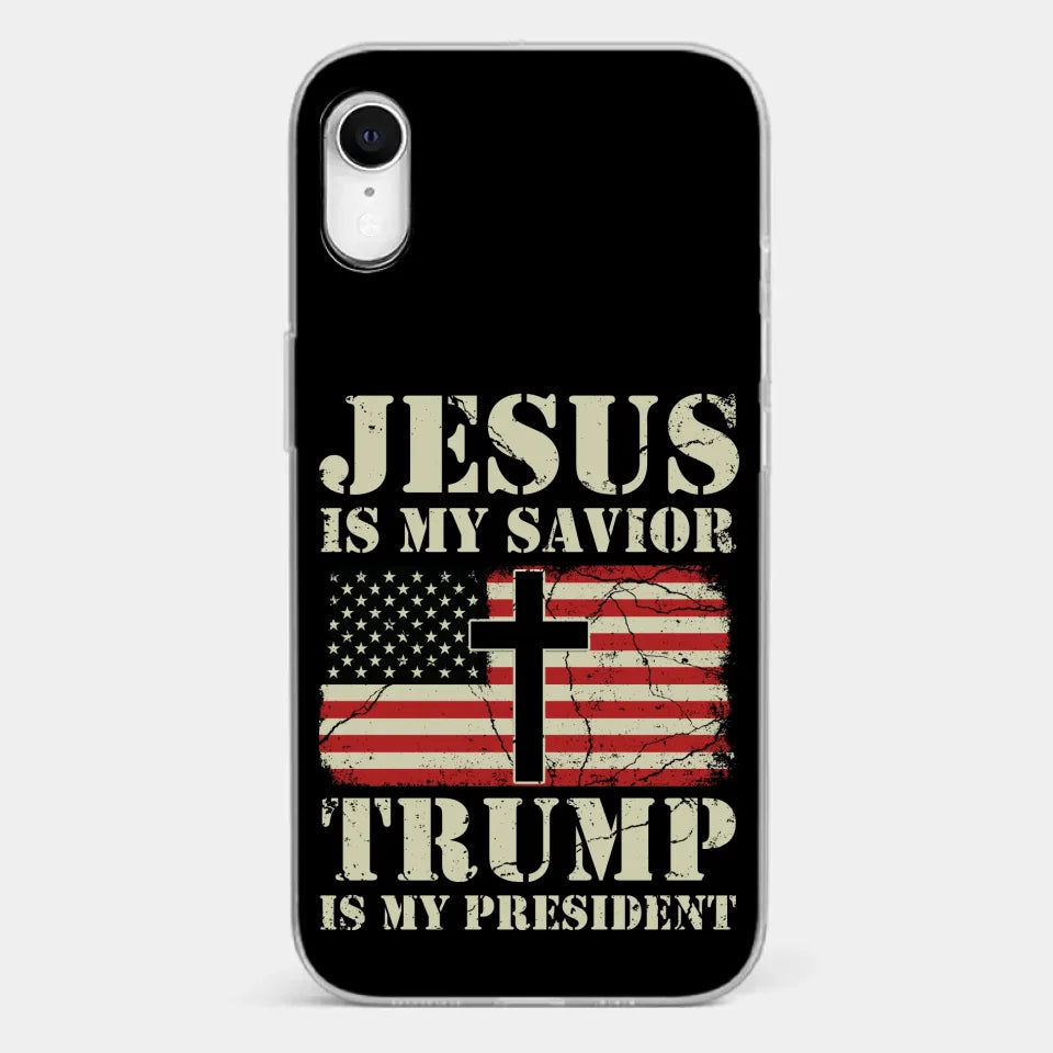 No.45 Is My President - US Election Clear Phone Case