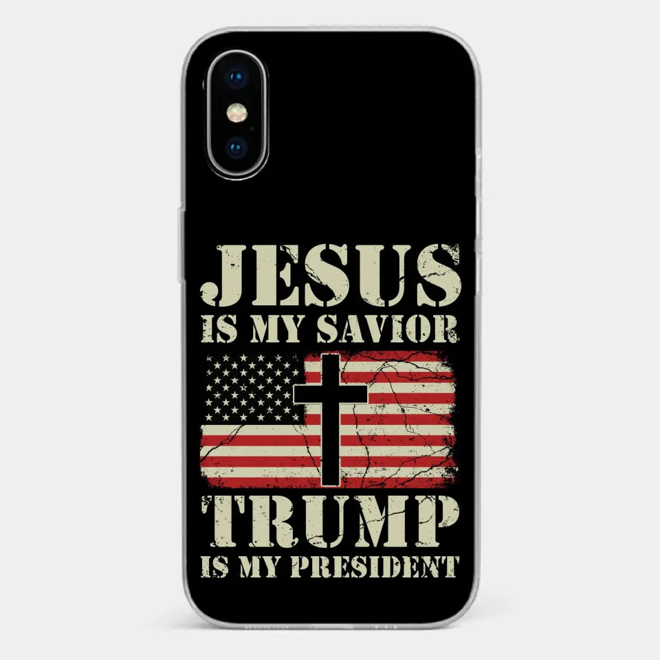 No.45 Is My President - US Election Clear Phone Case