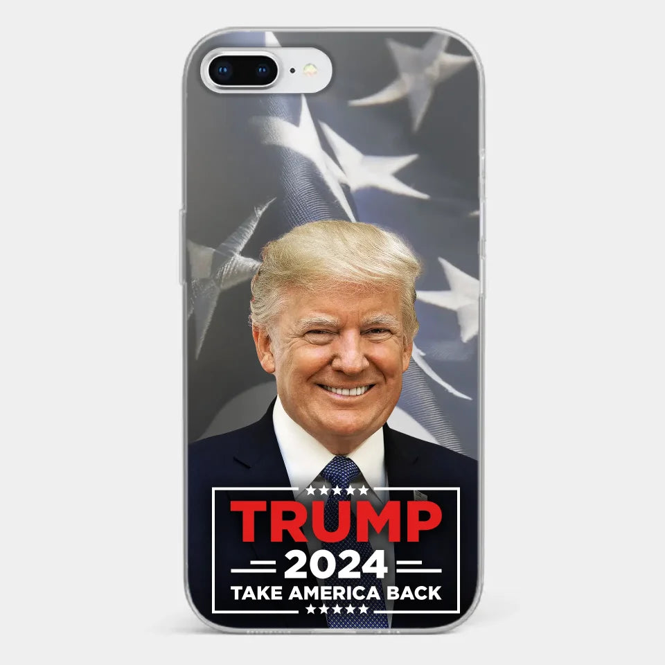 Keep The Nation Strong - US Election Clear Phone Case