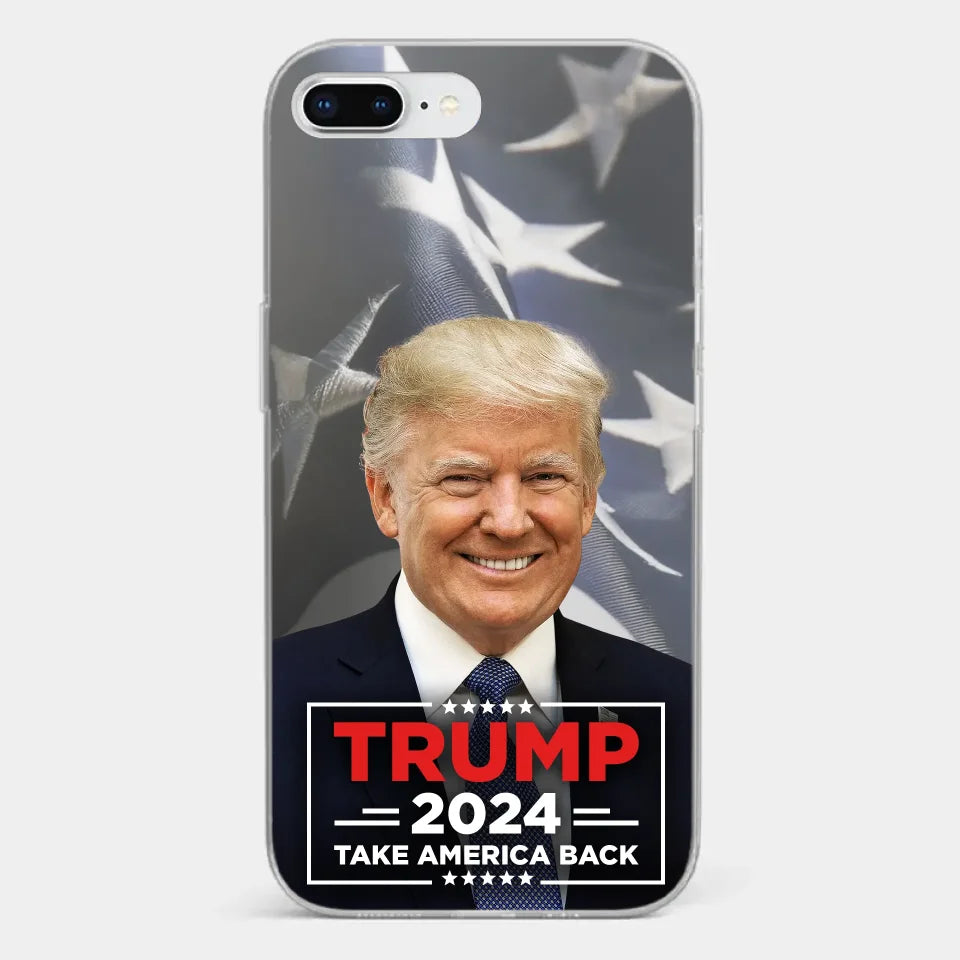 Keep The Nation Strong - US Election Clear Phone Case