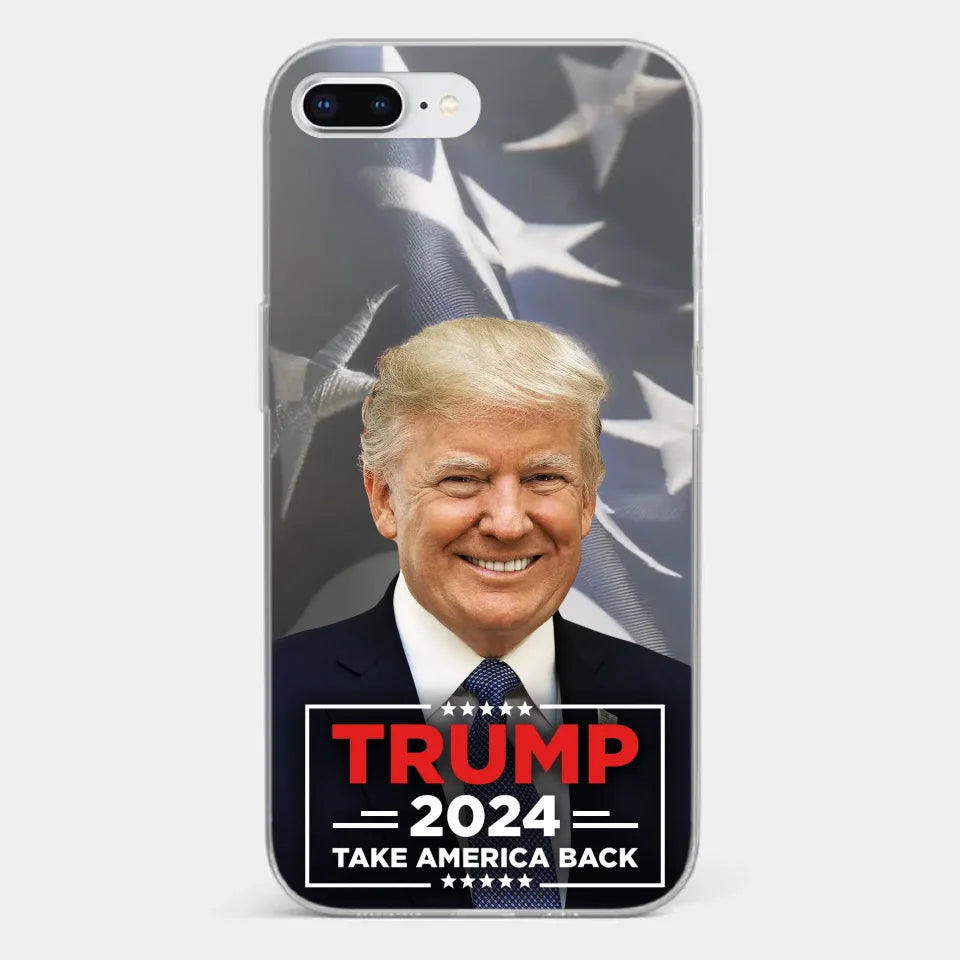 Keep The Nation Strong - US Election Clear Phone Case