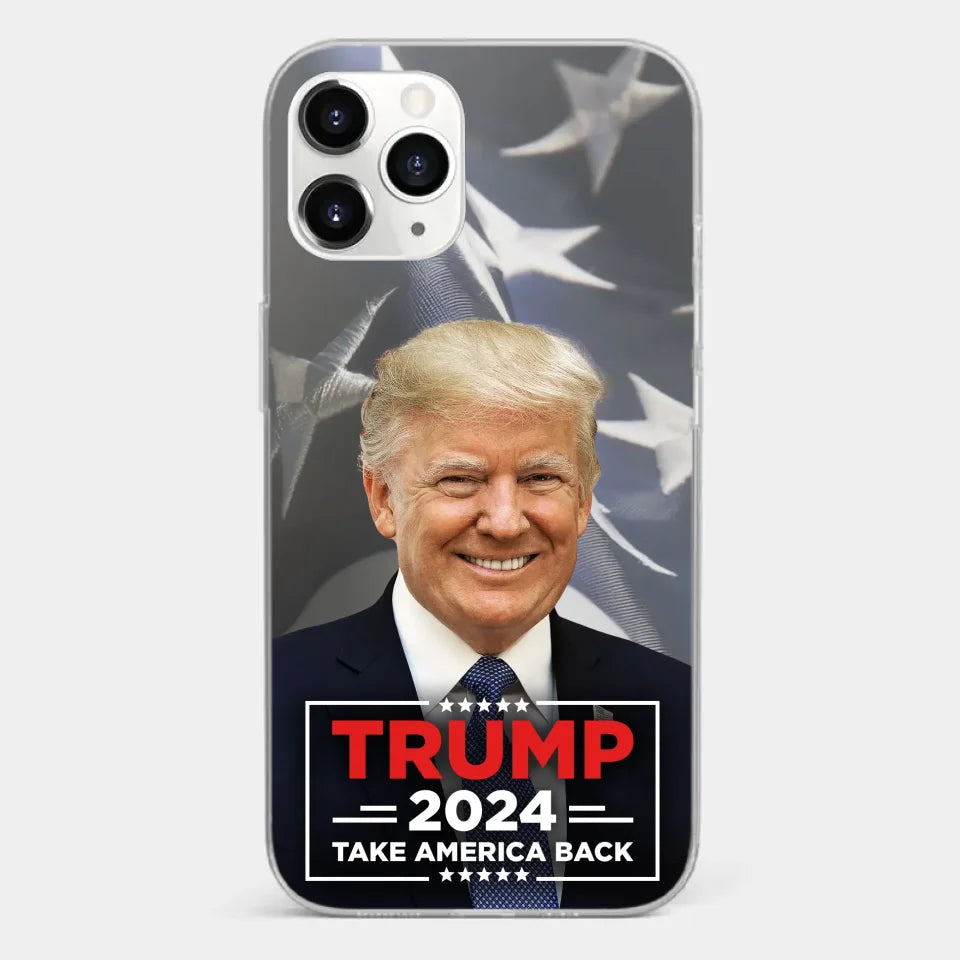 Keep The Nation Strong - US Election Clear Phone Case