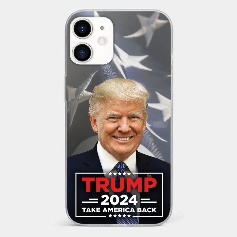 Keep The Nation Strong - US Election Clear Phone Case