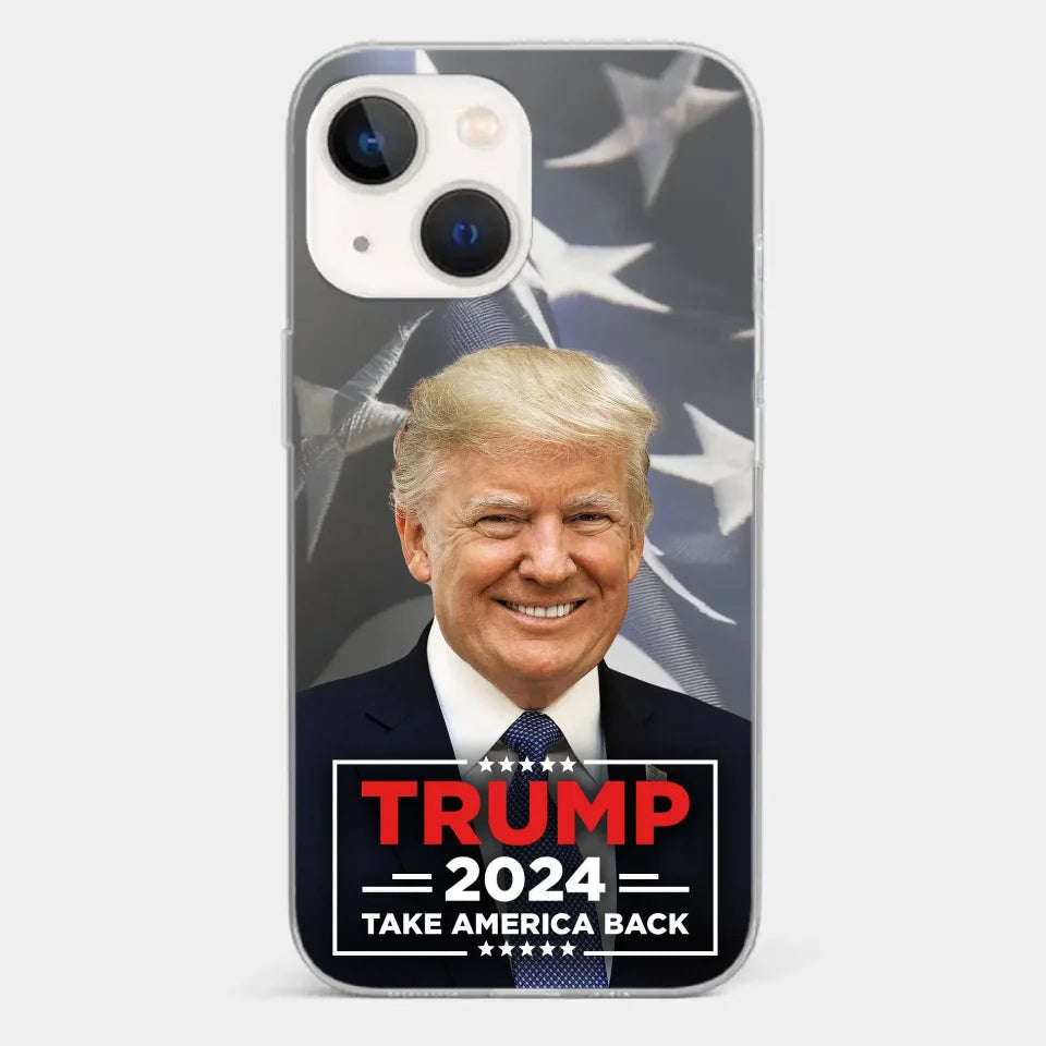 Keep The Nation Strong - US Election Clear Phone Case