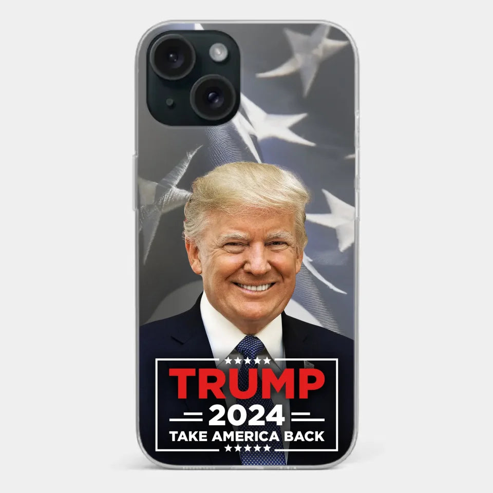 Keep The Nation Strong - US Election Clear Phone Case