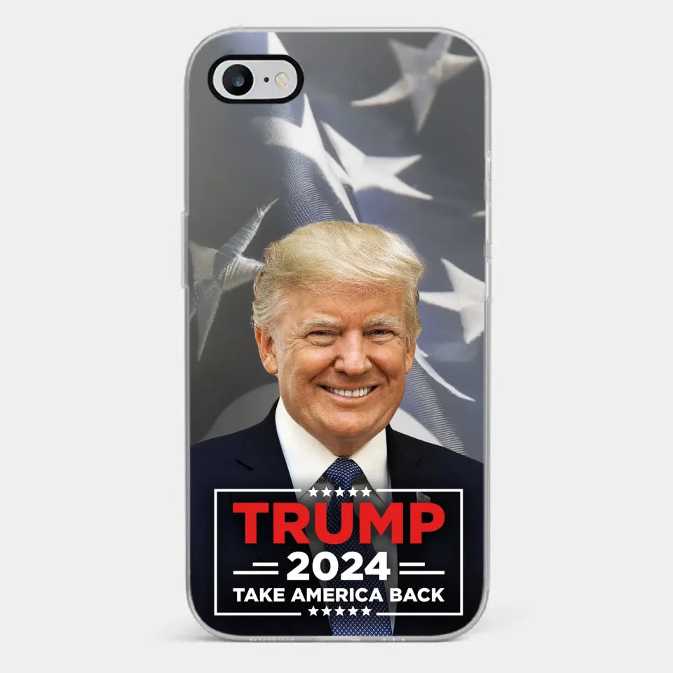 Keep The Nation Strong - US Election Clear Phone Case