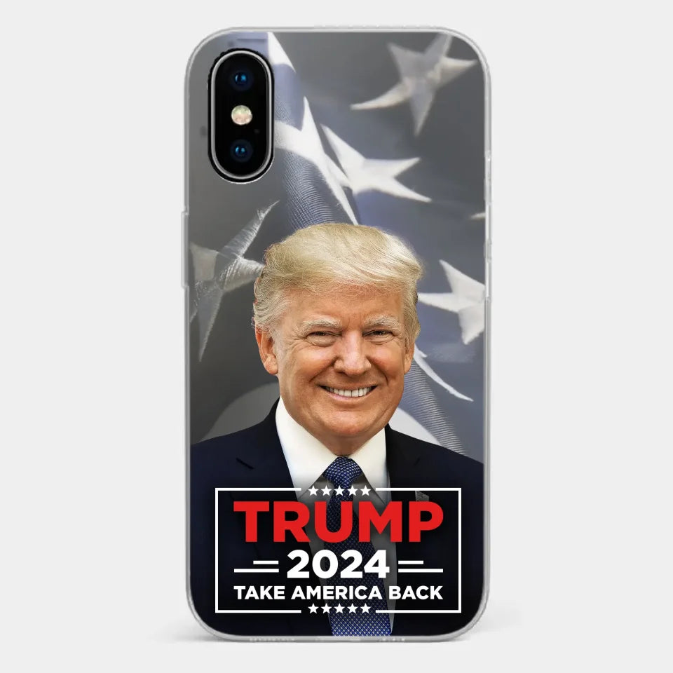Keep The Nation Strong - US Election Clear Phone Case