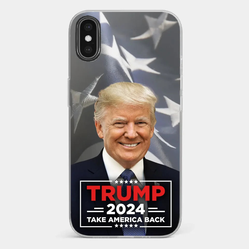 Keep The Nation Strong - US Election Clear Phone Case