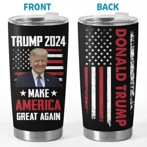 He's Back To Make The Nation Stronger - US Election 20oz Tumbler