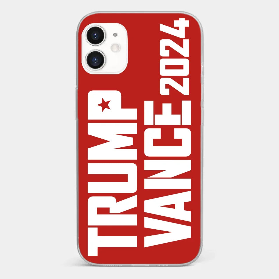 Red Wave Is Coming To Your Town - US Election Clear Phone Case