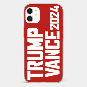 Red Wave Is Coming To Your Town - US Election Clear Phone Case
