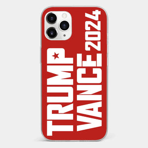 Red Wave Is Coming To Your Town - US Election Clear Phone Case