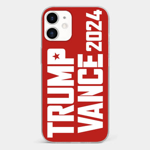 Red Wave Is Coming To Your Town - US Election Clear Phone Case