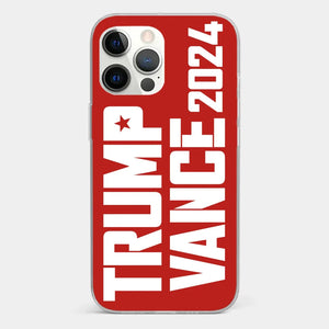 Red Wave Is Coming To Your Town - US Election Clear Phone Case