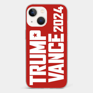 Red Wave Is Coming To Your Town - US Election Clear Phone Case