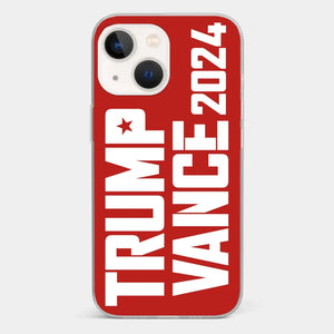 Red Wave Is Coming To Your Town - US Election Clear Phone Case