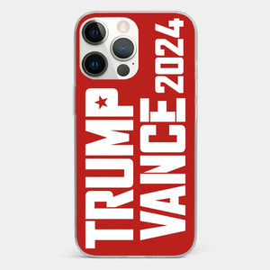 Red Wave Is Coming To Your Town - US Election Clear Phone Case