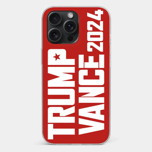Red Wave Is Coming To Your Town - US Election Clear Phone Case