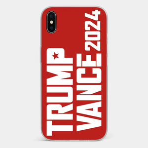 Red Wave Is Coming To Your Town - US Election Clear Phone Case