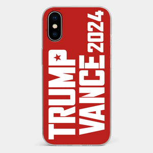 Red Wave Is Coming To Your Town - US Election Clear Phone Case