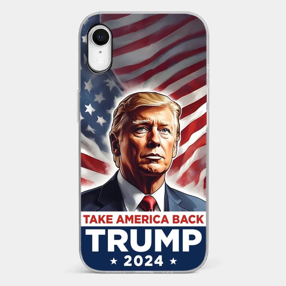 The People's President Is Back - US Election Clear Phone Case