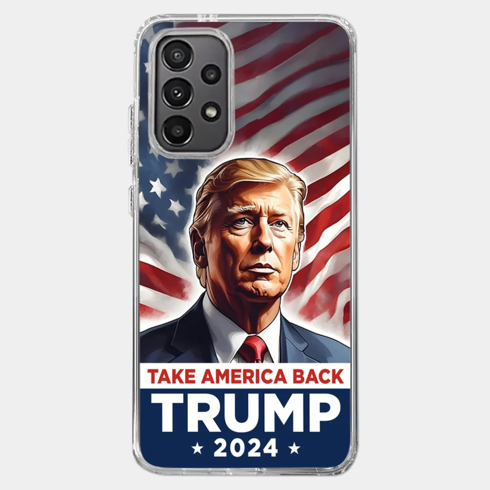 The People's President Is Back - US Election Clear Phone Case