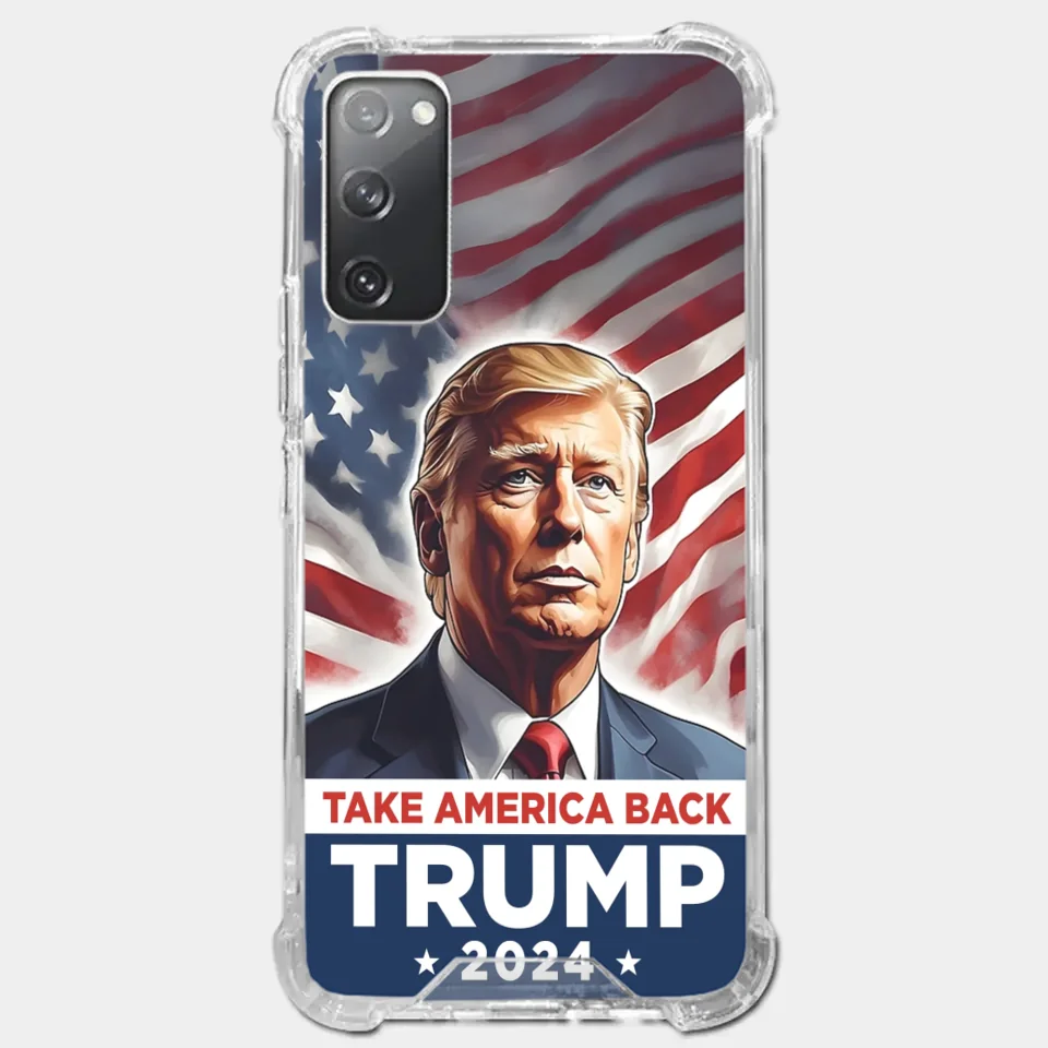 The People's President Is Back - US Election Clear Phone Case