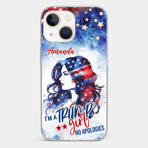 A Change Is On The Horizon For Every Community - US Election Clear Phone Case