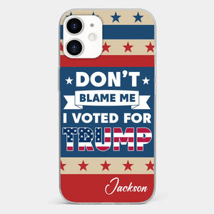 Strength Comes When We Work Hand In Hand - US Election Clear Phone Case