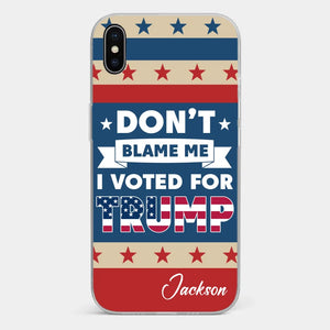 Strength Comes When We Work Hand In Hand - US Election Clear Phone Case