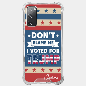 Strength Comes When We Work Hand In Hand - US Election Clear Phone Case