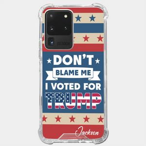 Strength Comes When We Work Hand In Hand - US Election Clear Phone Case