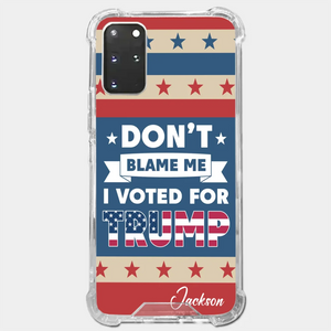 Strength Comes When We Work Hand In Hand - US Election Clear Phone Case