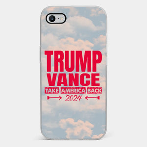 United We Stand For A Better Future - US Election Clear Phone Case