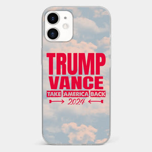 United We Stand For A Better Future - US Election Clear Phone Case