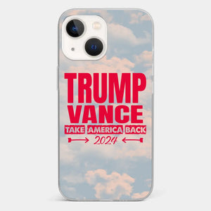 United We Stand For A Better Future - US Election Clear Phone Case