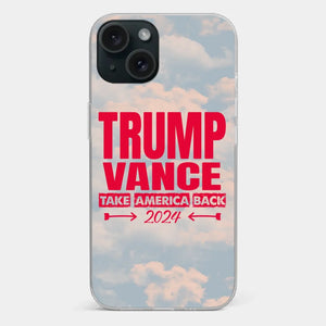 United We Stand For A Better Future - US Election Clear Phone Case
