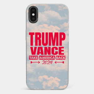 United We Stand For A Better Future - US Election Clear Phone Case