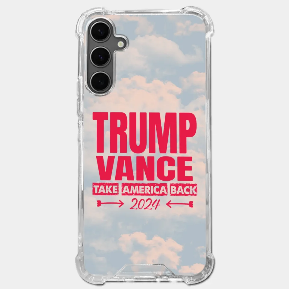 United We Stand For A Better Future - US Election Clear Phone Case