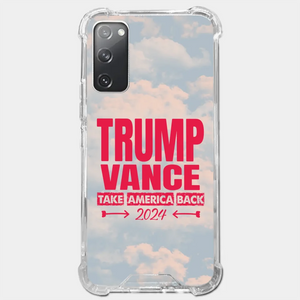 United We Stand For A Better Future - US Election Clear Phone Case
