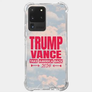 United We Stand For A Better Future - US Election Clear Phone Case
