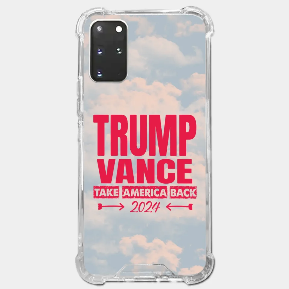 United We Stand For A Better Future - US Election Clear Phone Case