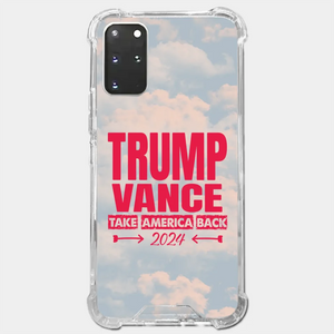 United We Stand For A Better Future - US Election Clear Phone Case