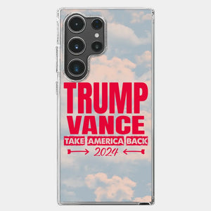 United We Stand For A Better Future - US Election Clear Phone Case