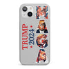 Let’s Join Forces And Make A Difference - US Election Clear Phone Case