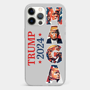 Let’s Join Forces And Make A Difference - US Election Clear Phone Case