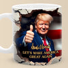 Thumbs Up To No.45 - US Elections Mug - Gift For Conservative Supporters