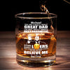 You Are A Really Great Dad - US Election Whiskey Glass - Gift For Conservative Supporters